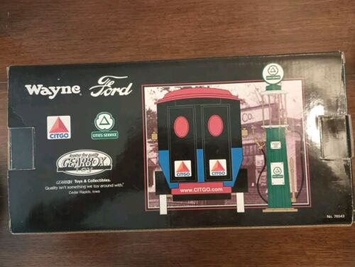 Citgo Diecast 1912 Ford Model T Delivery Truck Coin Bank & Wayne Gas Pump - Picture 3 of 10