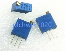 1 PCS NEW 3296W Multi-turn adjustable potentiometer W202-(2K)