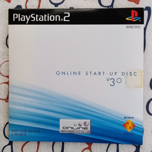 Online Start-Up Disc v3.0 - Sony Playstation 2 PS2 - Complete Copy Demo