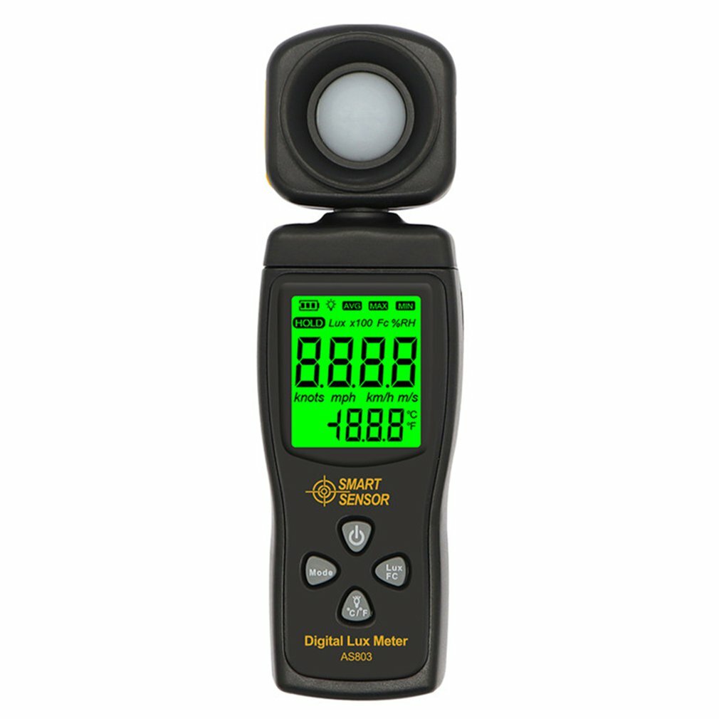 Light Meter Digital Lux Photometer Spectrometer Actinometer - Main Image