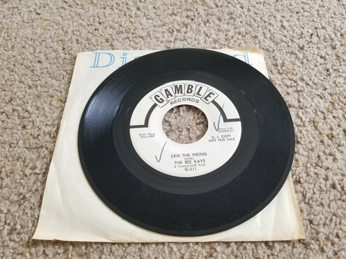 The Bee Kays ‎– Erik The Viking Gamble ‎– G-211 Format: Vinyl, 7", Promo  - Foto 1 di 2