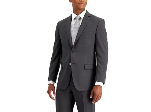 Whimsy Taped Seam Fishtail Jacket, Large, Polyester, Gray, Solid