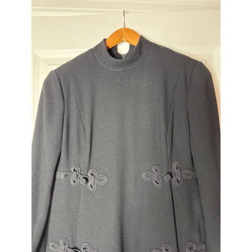 Vintage Geoffrey Beene Black Crepe dress - Picture 7 of 7
