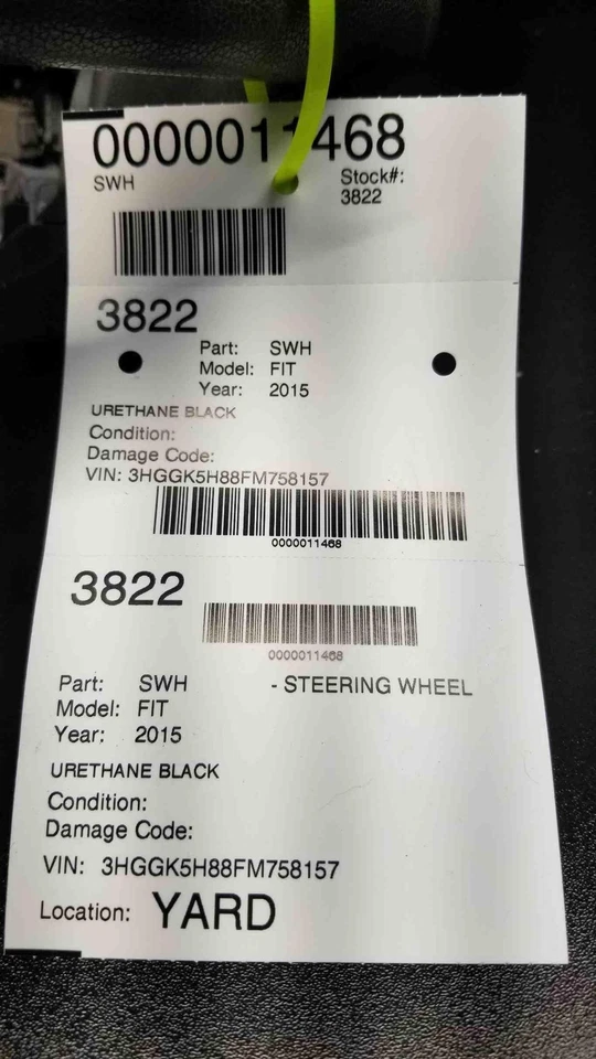 ✅ 2015 HONDA FIT РУЛЕВОЕ КОЛЕСО OEM - Изображение 4 из 4