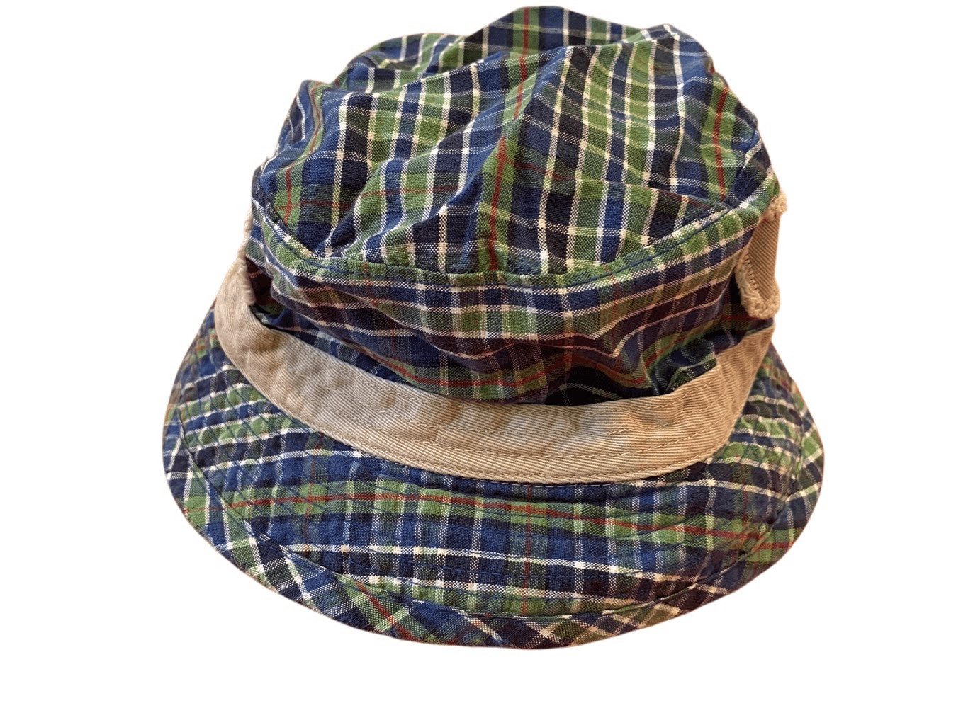 Abercrombie And Fitch Reversible Plaid Bucket Hat Preppy Teen Boy image 5