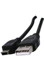 3m BLACK USB A MALE TO USB MINI 5 PIN MALE CABLE USB MINI 5 PIN CABLE NEW