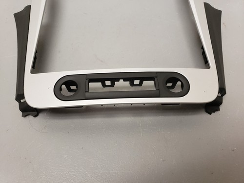 ✅2008-2012 Chevy Malibu Radio Climate Control Trim Bezel Panel BLACK **ISSUES** - Picture 2 of 9