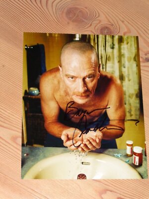 BRYAN CRANSTON Originalautogramm GROSSFOTO! Breaking Bad