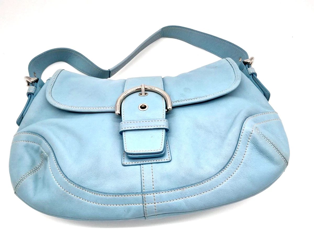 Soho Hobo Bag - Coach - Leather - Blue