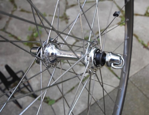 Shimano Dura Ace FH 7401 HB 7400 / Mavic MA40 / 36 H 6 Sp UG Clincher Wheel Set - Bild 15 von 22