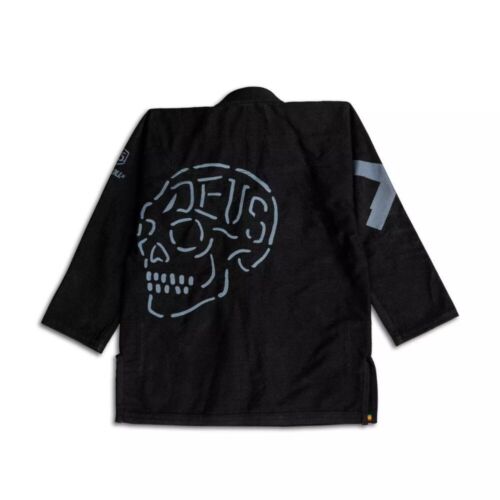 BJJ Gi Shoyoroll Deus Ex Machina Black Jiu-Jitsu Kimono Uniform with Bag 450 GSM - Picture 2 of 4