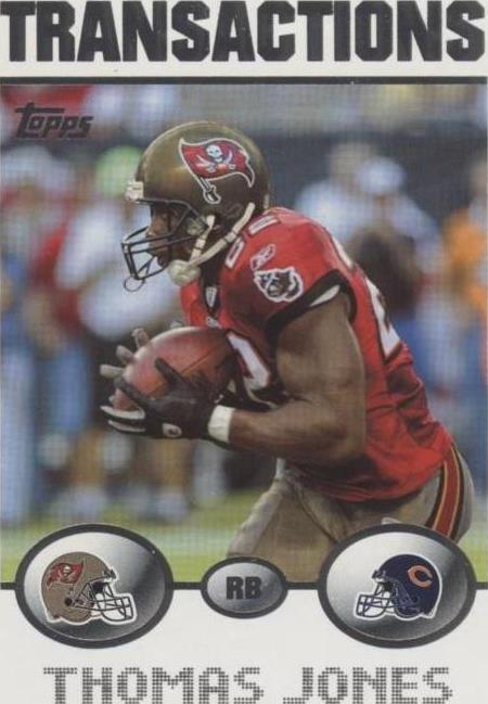 2004 Topps Thomas Jones #97 - 1 of 2