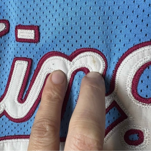 Maglia NBA Sacramento Kings cucita twill 16 Stojakivic 98-99 Hardwood Classic L - Foto 5 di 5