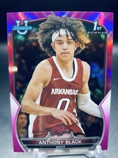 Anthony Black 2023 Bowman Chrome U Basketball #58 Pink Refractor 1st Bowman