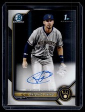 Antonio Pinero 2022 Bowman Chrome 1st Autograph Auto Card  #CPA-AP