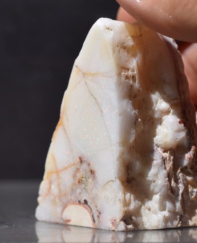 Spencer Opal Rough Idaho Specimen Grams Precious Fire Opalized - Picture 7 of 11