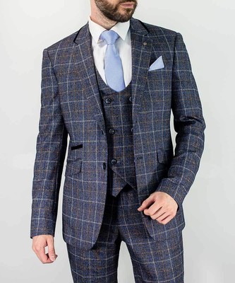 check suit blazer