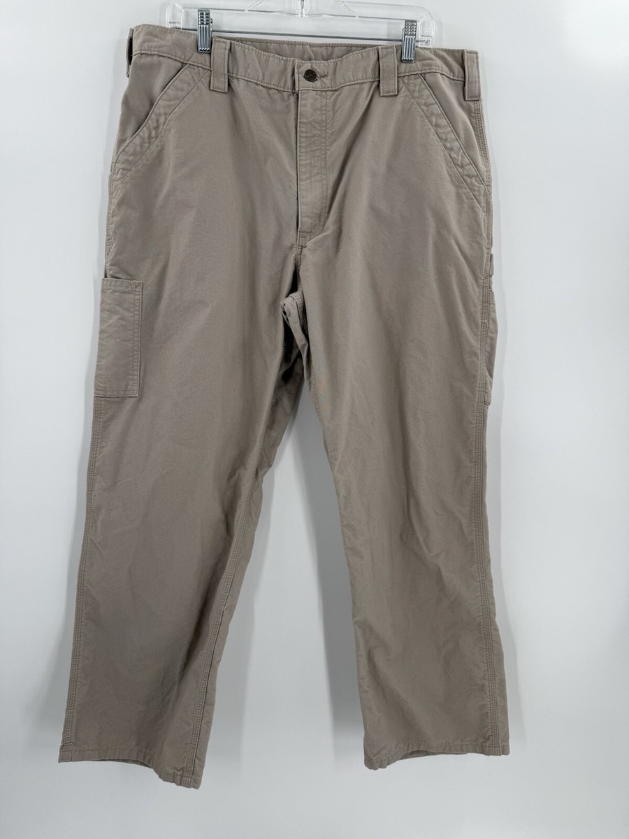 carhartt original dungaree fit pockets cargo work pants 38 X 30 tan cotton mens | eBay carhartt original dungaree fit pockets cargo work pants 38 X 30 tan cotton mens | eBay