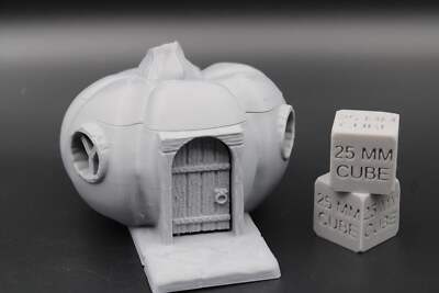 Tabletop Terrain Giant Pumpkin House 28mm skirmish rpg wargame