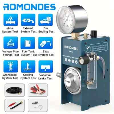 Automotive EVAP Smoke Machine Detector Fuel Pipe Leak Vacuum Diagnostic Tester