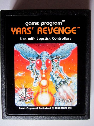 Atari 2600 | 7800 juego ""Yars' Revenge"" caja abierta - Imagen 2 de 7