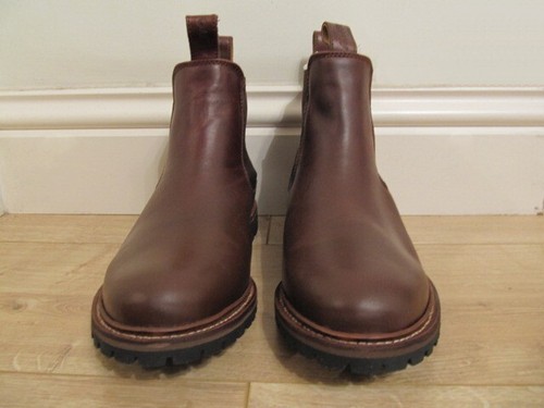 Men's MUSTO Gore-Tex Chelsea Boot - Chestnut US 8.5/UK 8.5/EU 42.5/AU 8 BNWT - Picture 5 of 15