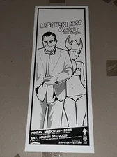 The Big Lebowski Fest Los Angeles 2005 Original 2 Concert Poster The Dude Abides