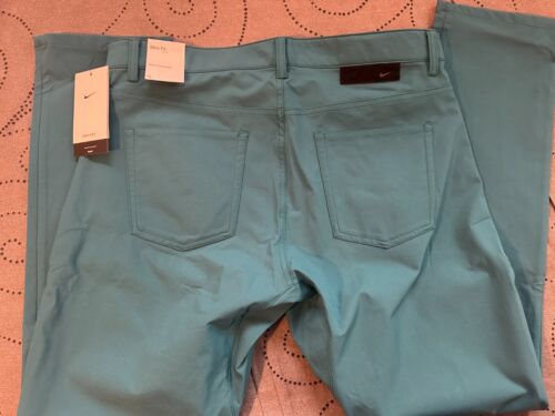 NIKE GOLF SLIM DRI FIT #381 GREEN PANTS SIZE 34 X 36 MEN NWT $95.00 - Picture 4 of 4