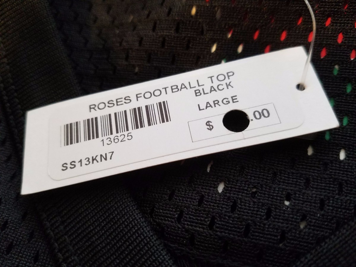 Supreme Roses Football Top Black L Large jersey box logo Supreme Roses Football Top Black L Large jersey box logo