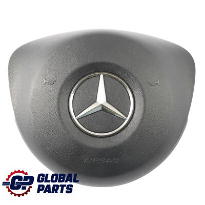Mercedes C117 CLA W117 Steering Wheel Black Air A0008602303 | eBay