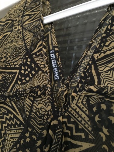 V Ave Shoe Repair GRAFIC SQUARE DRESS Gr. S - LION - Bild 5 von 6