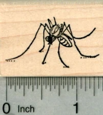 Mosquito Rubber Stamp D30207 WM