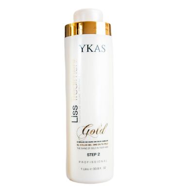 Y Kas Gold Liss Brush Step 2 Only Hair Volume Reducer 1Lt  - Ykas