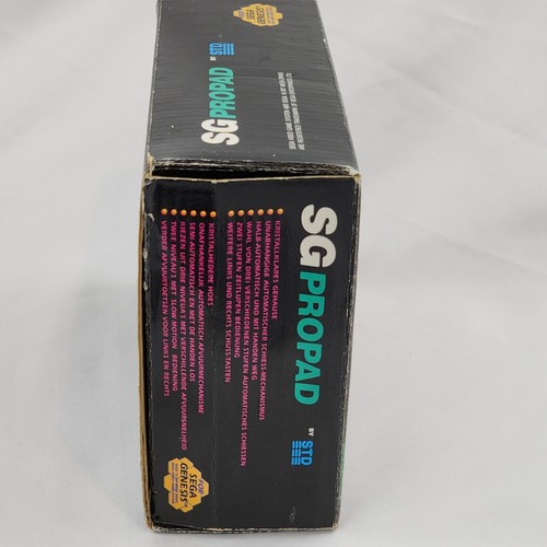 Sega Genesis SV-434 SG ProPad Clear Turbo Controller With Original Box VG - Picture 8 of 10