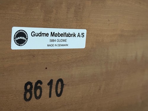 Table scandinave en palissandre de Rio de Gudme Möbelfabrik 1960 - Photo 12/12