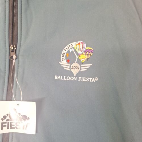 2021 Albuquerque balloon fiesta vest 3XL Teal - Picture 2 of 10