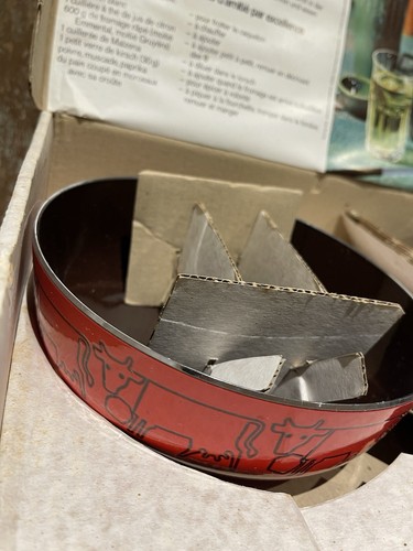 Vintage Wiosna Szwajcaria Ser Fondue Zestaw Outdoor Camping Impreza Rozrywka - Zdjęcie 13 z 16