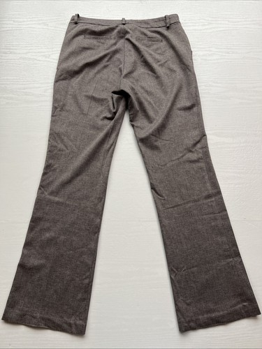 Kut From The Kloth Bootcut Work Pants Womens 10 Brown Full Length - Picture 12 of 17