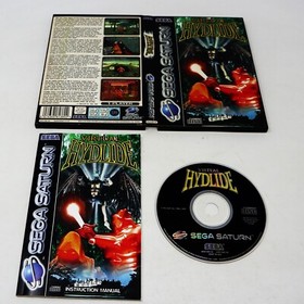 VINTAGE 1995 SEGA SATURN VIRTUAL HYDLIDE VIDEO GAME PAL & FRENCH SECAM VERSION