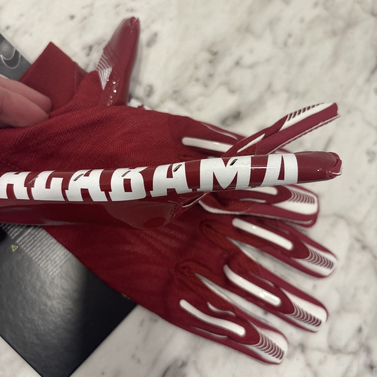 Nike Vapor Knit 4.0 Football Gloves Alabama Crimson Tide