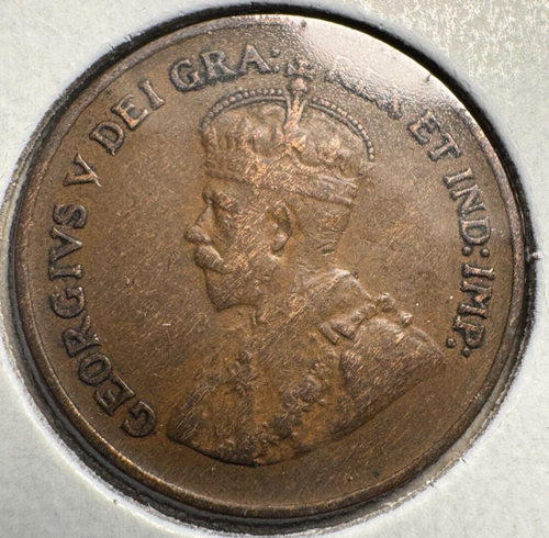 1931 CANADA PENNY 1 CENT SEMI KEY DATE! - Bild 2 von 2