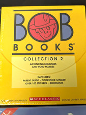 BOB Books Collection 2 Advancing Beginners Word Families Reading Brand New