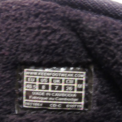 Keen Mens Howser Quilted Chukka Boots, Black, Size 8 RN: 1021864 - Picture 8 of 12