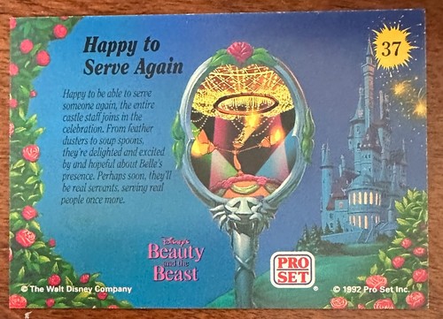 1992 Pro Set Disney Beauty and the Beast Cards - Inserts - You Pick - Picture 79 of 211