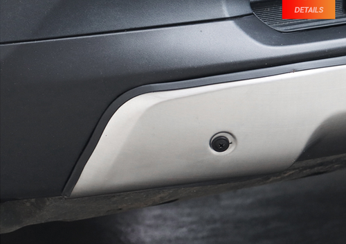 Stainless steel skid plate fits for Toyota RAV4 2019+ 2pcs protect bumper board - Picture 3 of 10