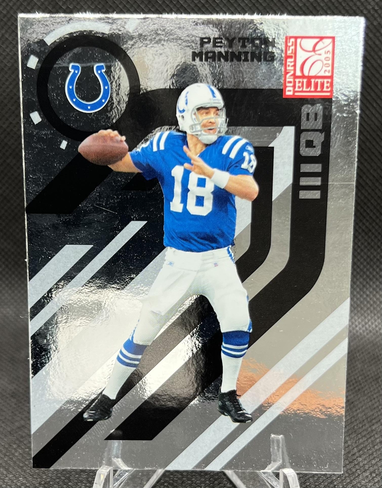 2005 Donruss Elite 39 Peyton Manning Indianapolis Colts Football Card