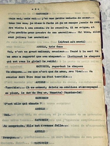 Original French Typescript Georges Berr Un Homme A La Mer Dr. Alexandre Banyai - Picture 8 of 10
