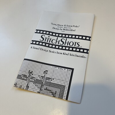 Kind Stitchworks KETCHIKAN ALASKA USA Stitch Shots X-Stitch Pattern Chart