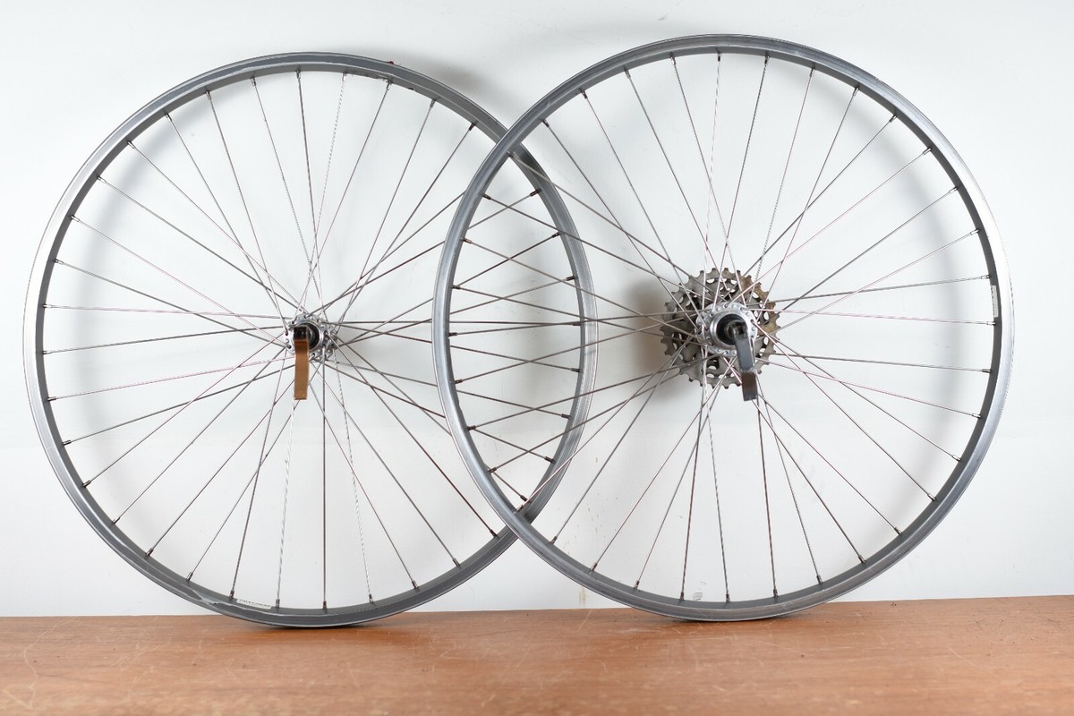 【80s☆ビンテージ】ARAYA RM-20リム×SHIMANO DEOREハブ Vintage Mountain Bike Wheelset Wheels 26 Inch Araya RM 20 Shimano