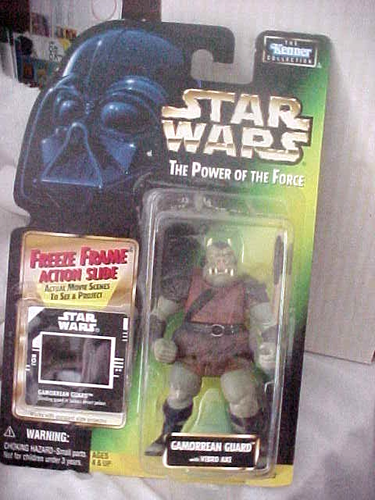 1997 Kenner Star Wars The Power of The Force Gamorrean Guard w/ Vibro Ax - New